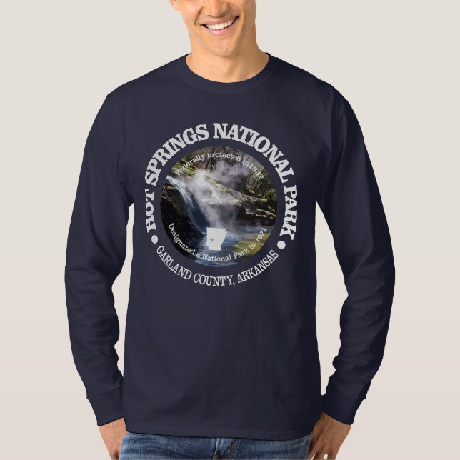 Hot Springs NP T-Shirt (Vorderseite)