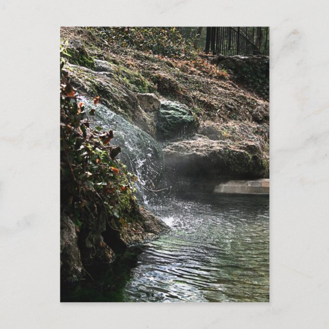 Hot Springs Postcard Postkarte (Vorderseite)