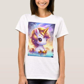 Hot Springs Unicorn Basic-T - Shirt