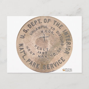 Hot Springs US Dept Of The Interior Geschenke Bekl Postkarte
