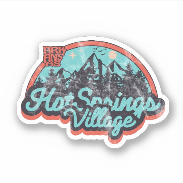 Hot Springs Village, Arkansas Sticker (Vorderseite)