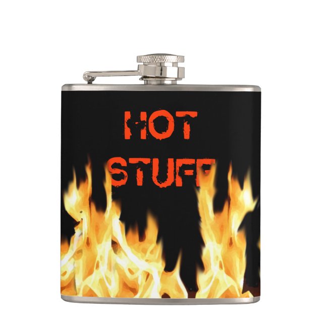 Hot Stuff Flachmann (Vorderseite)