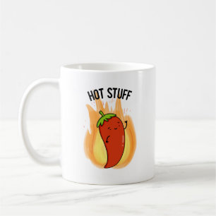 Hot Stuff Funny Red Hot Chili Pfeffer Puff Kaffeetasse