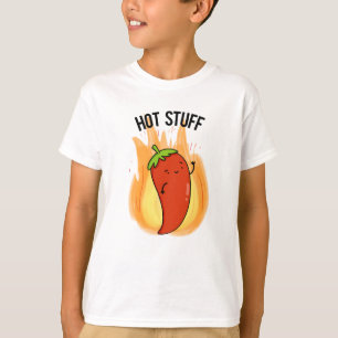 Hot Stuff Funny Red Hot Chili Pfeffer Puff T-Shirt