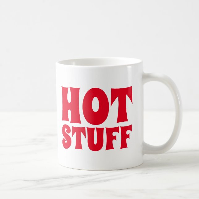HOT STUFF KAFFEE MUGS KAFFEETASSE (Rechts)