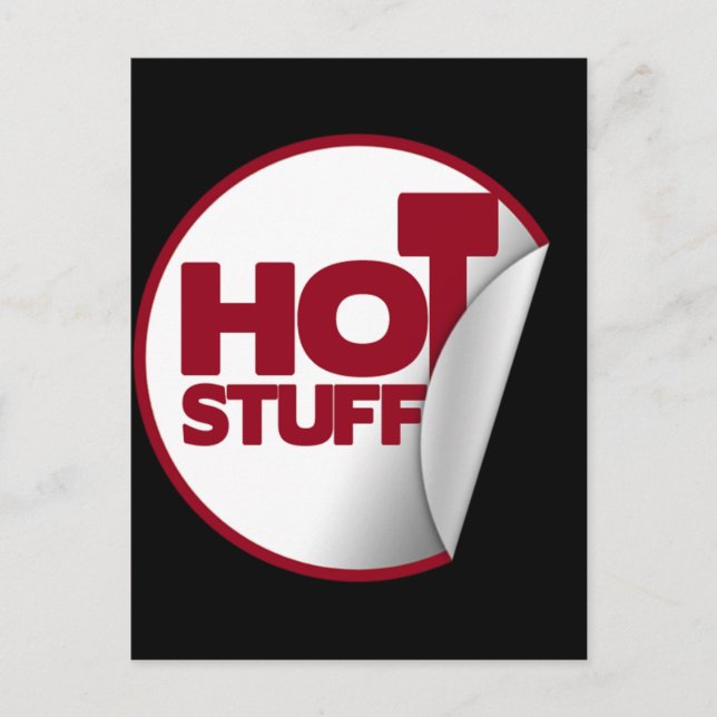 Hot Stuff Postkarte (Vorderseite)