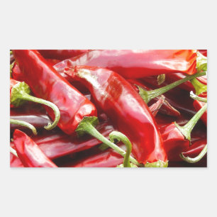 Hot Stuff Rechteckiger Aufkleber