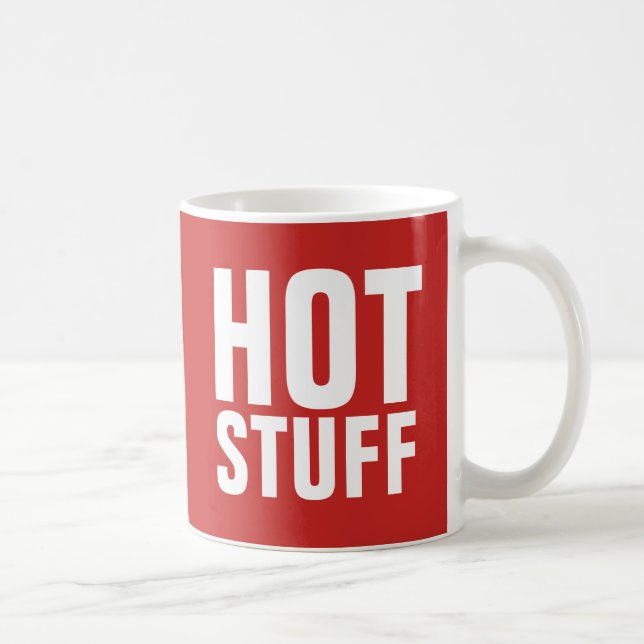 HOT STUFF TRENDY SPASS ROMANTIC COFFEGS KAFFEETASSE (Rechts)