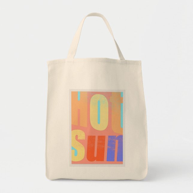 Hot Sun Tragetasche (Vorne)