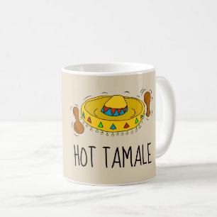 HOT TAMALE (HOTTIE) Funny Mexican Coffee Mugs Kaffeetasse