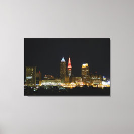 (Hot Tower Lights) Cleveland, OH Print Leinwanddruck