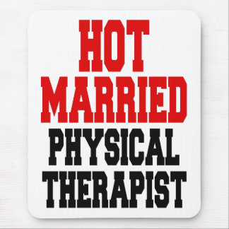 Hot Verheiratet Physiotherapeut Mousepad