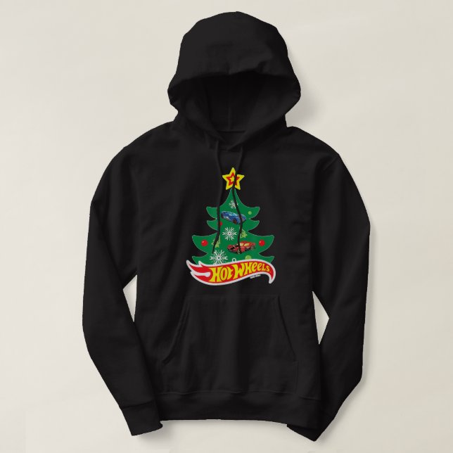 Hot Wheels Hot Wheels Weihnachtsbaum Hoodie (Design vorne)
