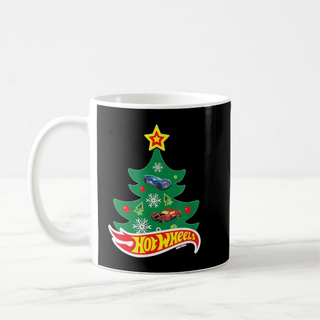 Hot Wheels Hot Wheels Weihnachtsbaum Kaffeetasse (Links)