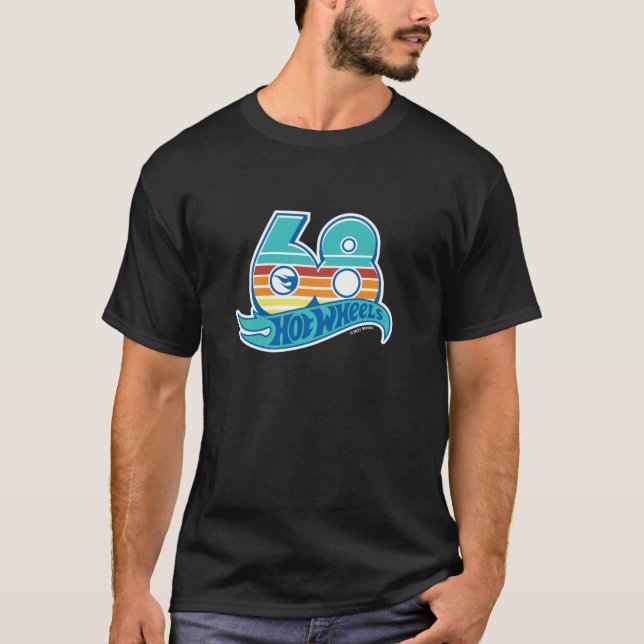 Hot Wheels Summer Retro 68 Logo Swea T-Shirt (Vorderseite)
