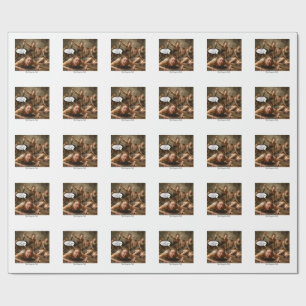 Hot Yoga in Hell. Geschenkpapier