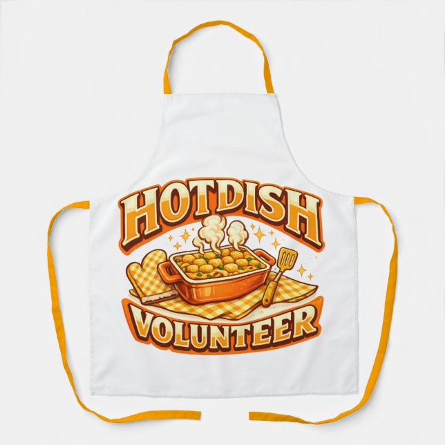 HOTDISH-Freiwilliger Schürze (Vorderseite)