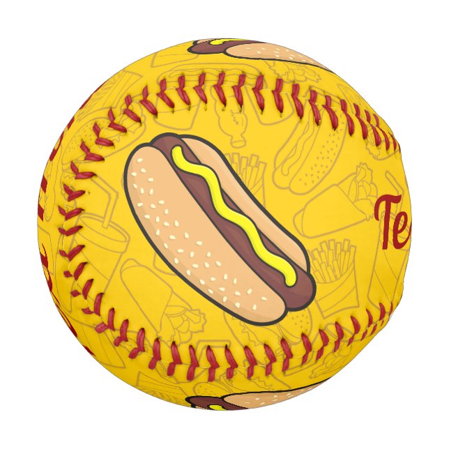 Hotdog Baseball (Rückseite Rechts)