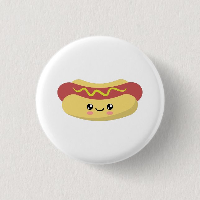 Hotdog Button (Vorderseite)
