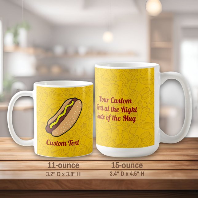 Hotdog Coffee Mug (Créateur téléchargé)