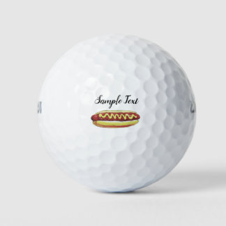HOTDOG-FOODIE-VEKTOR-DESIGN GOLFBALL