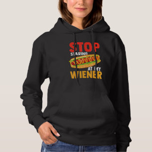 Hotdog Hotdogs Hot Dog Stoppen Sie an meiner Dacke Hoodie