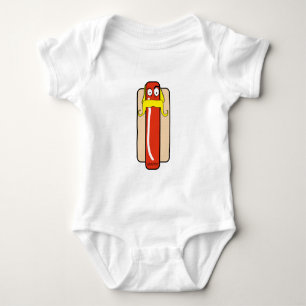 Hotdog Hulk Hogan Baby Strampler