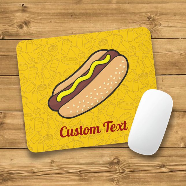 Hotdog Mouse Pad Mousepad (Von Creator hochgeladen)