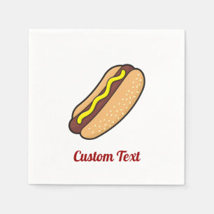 Hotdog Napkins Serviette