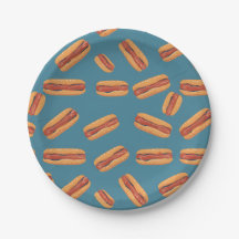 Hotdog Paper Party Tellers Sport 4. Juli