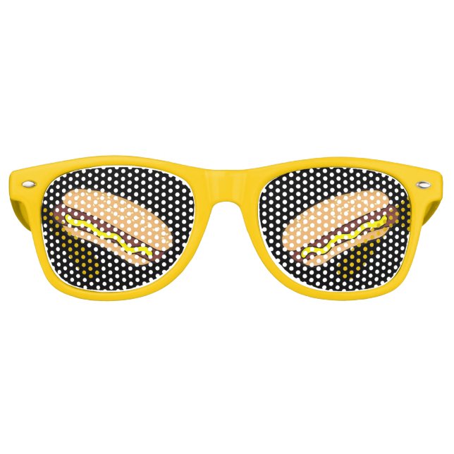 Hotdog Partybrille (Vorderseite)