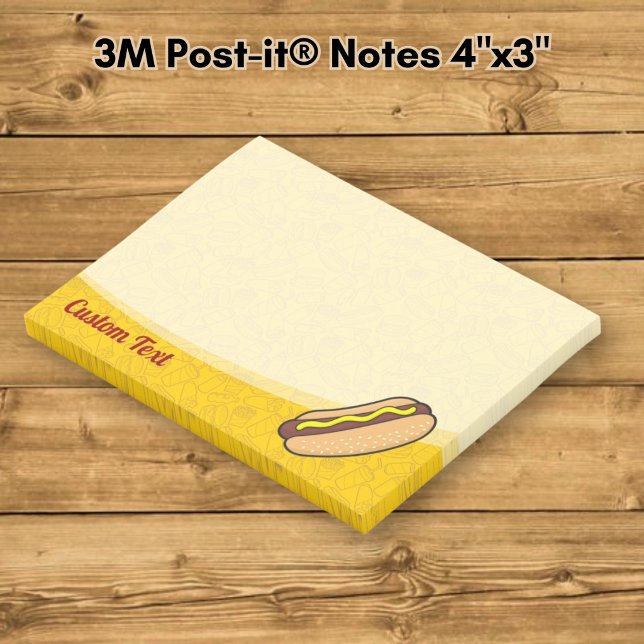 Hotdog Post-it Klebezettel (Von Creator hochgeladen)