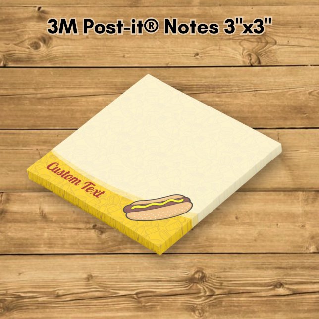Hotdog Post-it Klebezettel (Von Creator hochgeladen)