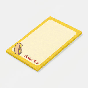 Hotdog Post-it Klebezettel