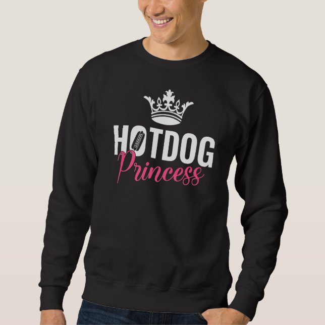 Hotdog Princess Hotdog Sweatshirt (Vorderseite)