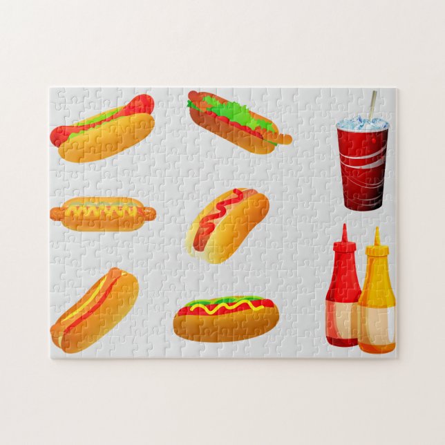HOTDOG PUZZLE. (Horizontal)