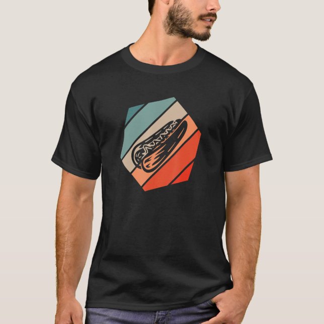Hotdog Retro Style Vintag 10 T-Shirt (Vorderseite)