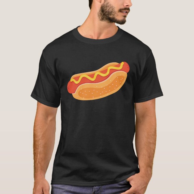Hotdog Sandwich Funny Hotdog Lovers Graphic T-Shirt (Vorderseite)