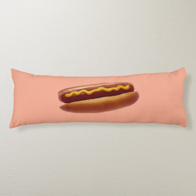 Hotdog Seitenschläferkissen (Vorderseite)