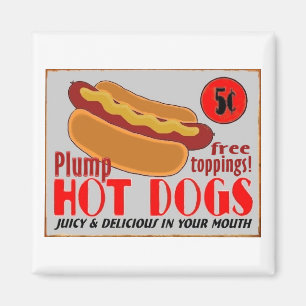HotDogSchild, Magnet