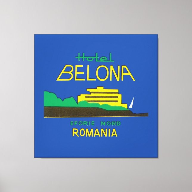 Hotel Belona - XL Leinwanddruck (Vorderseite)