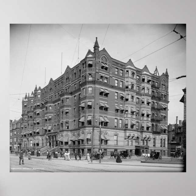 Hotel Brunswick Poster (Vorne)