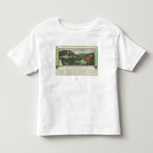 Hotel-Colorado-Broschüre Kleinkind T-shirt (Vorderseite)