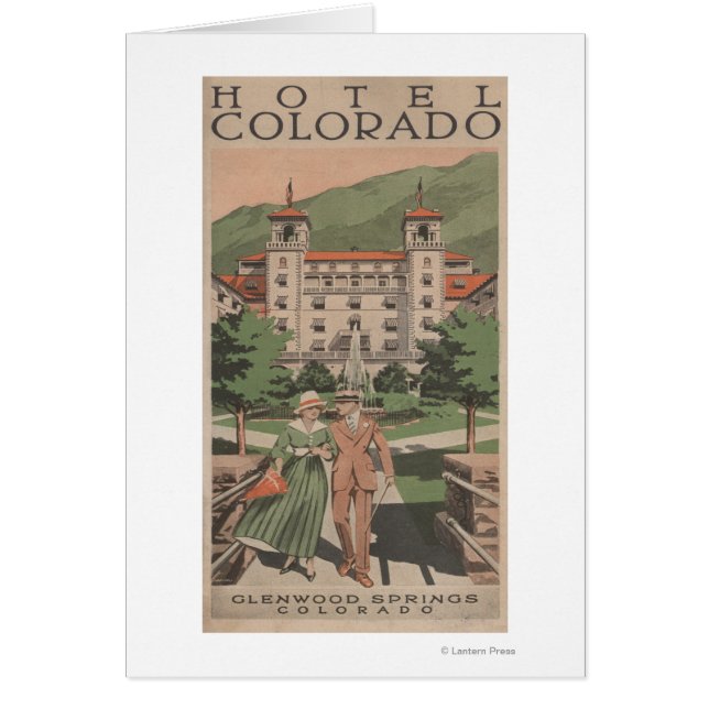 Hotel Colorado Travel Poster (Vorne)