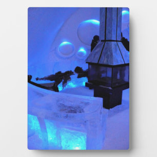 Hotel de Eeis, Quebec, Kanada Fotoplatte