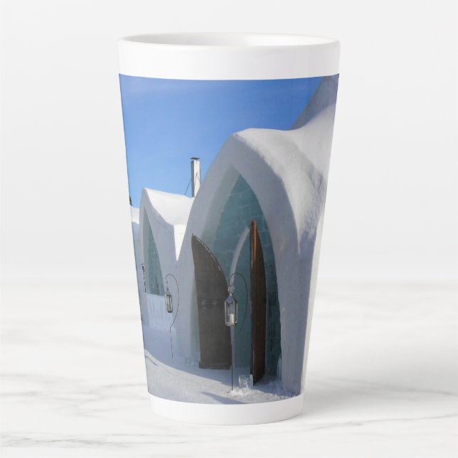 Hotel de Eeis, Quebec, Kanada Milchtasse (Vorderseite)