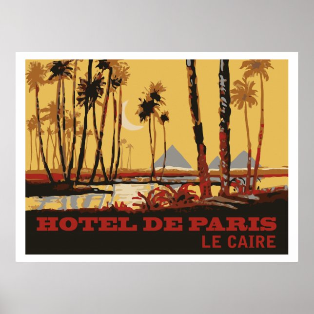 Hotel de Paris (Le Caire) Poster (Vorne)