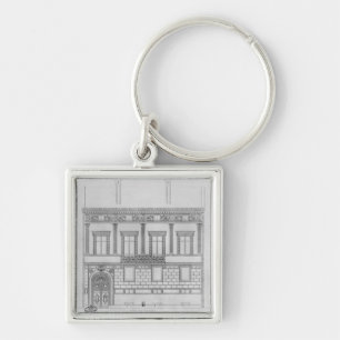 Hotel de Pourtales, Fassade, 1850 Schlüsselanhänger