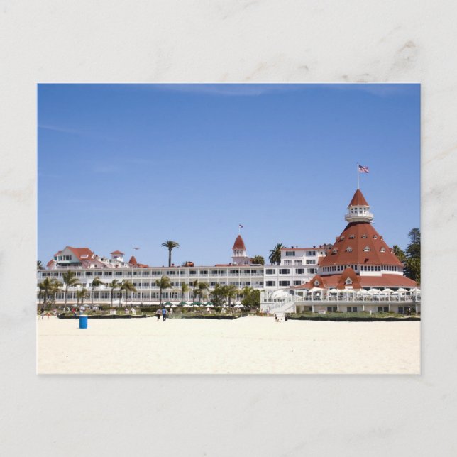 Hotel del Coronado 9 Postkarte (Vorderseite)