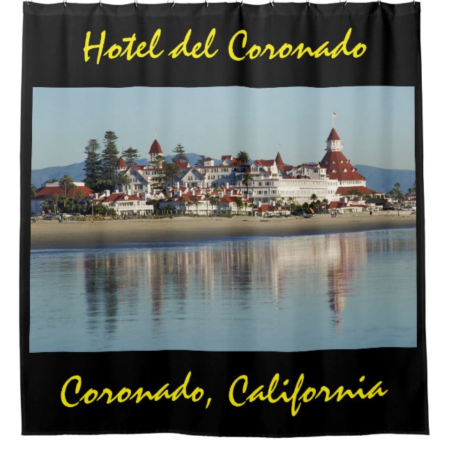 Hotel del Coronado Duschvorhang (Vorderseite)